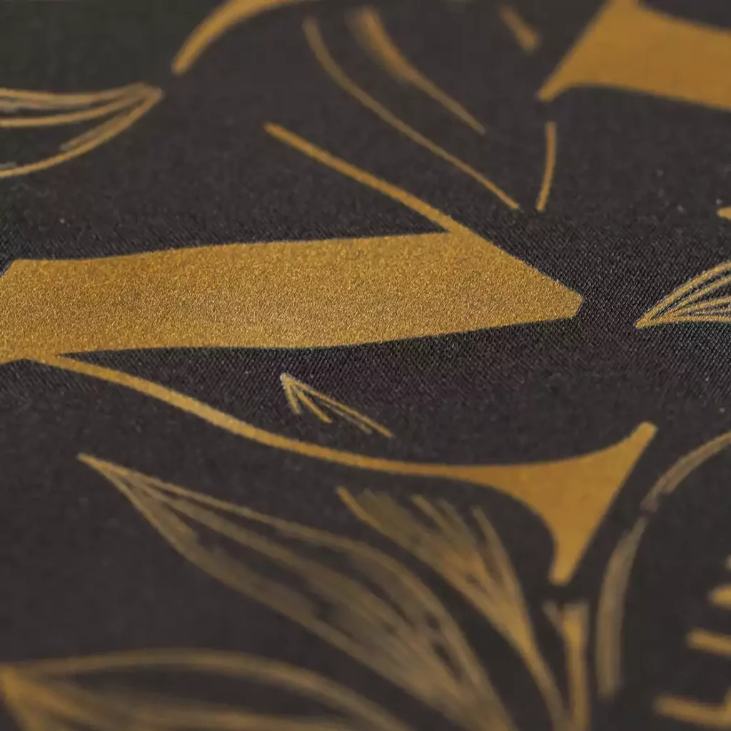 Rendu de la sérigraphie sur veste softshell