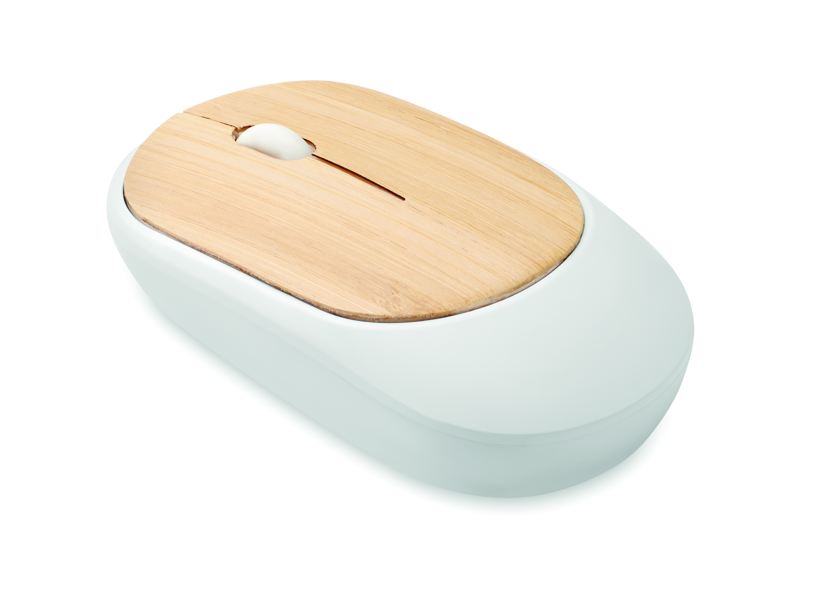 Souris optique sans fil en bambou