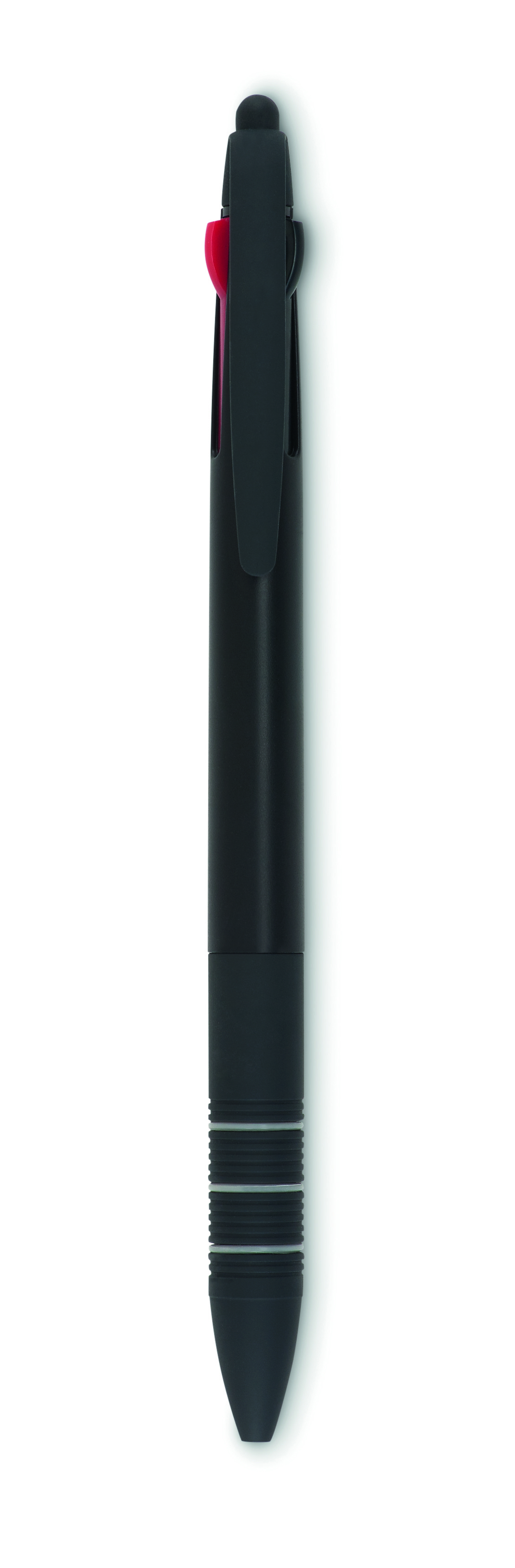 Stylo à bille stylet 3 couleurs
