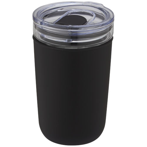 Gobelet 420 ml en verre borosilicate et plastique recyclé