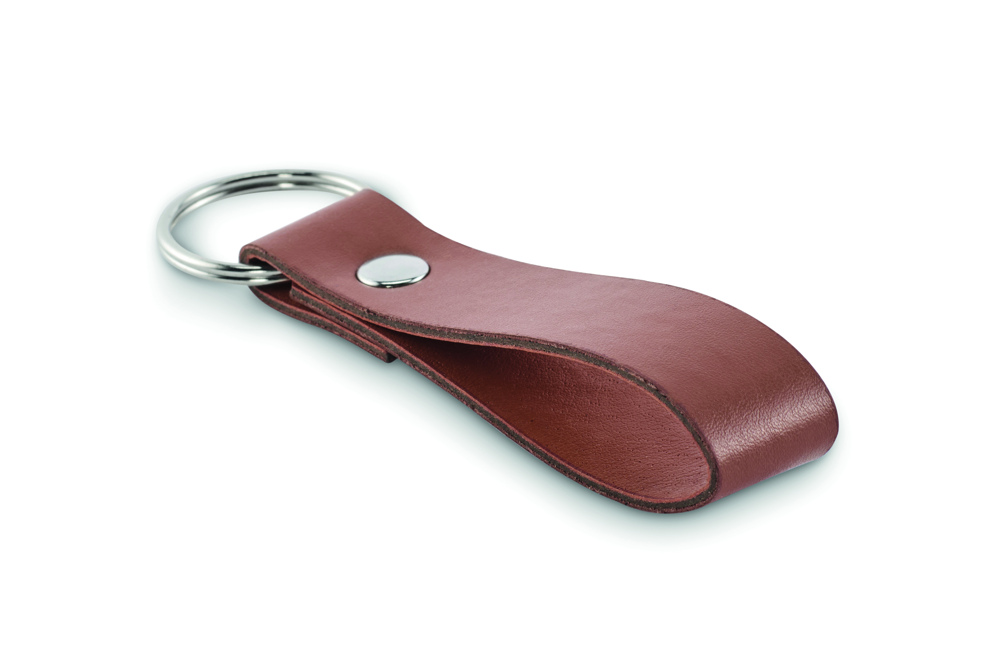 Porte-clés à boucle en PU