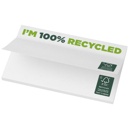 Notes adhésives recyclées 127 x 75 mm Sticky-Mate