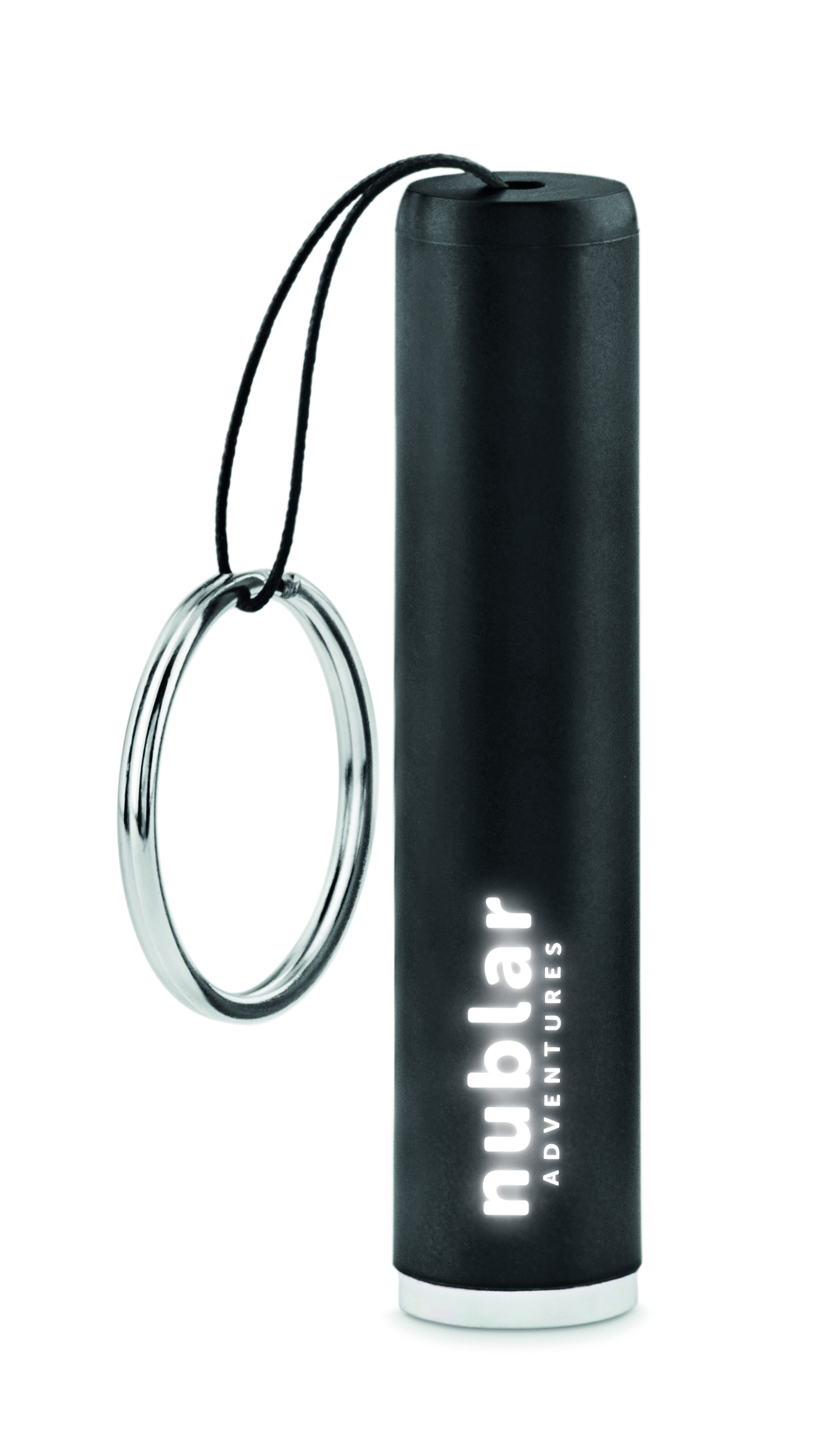 Porte-clés lampe torche LED en plastique