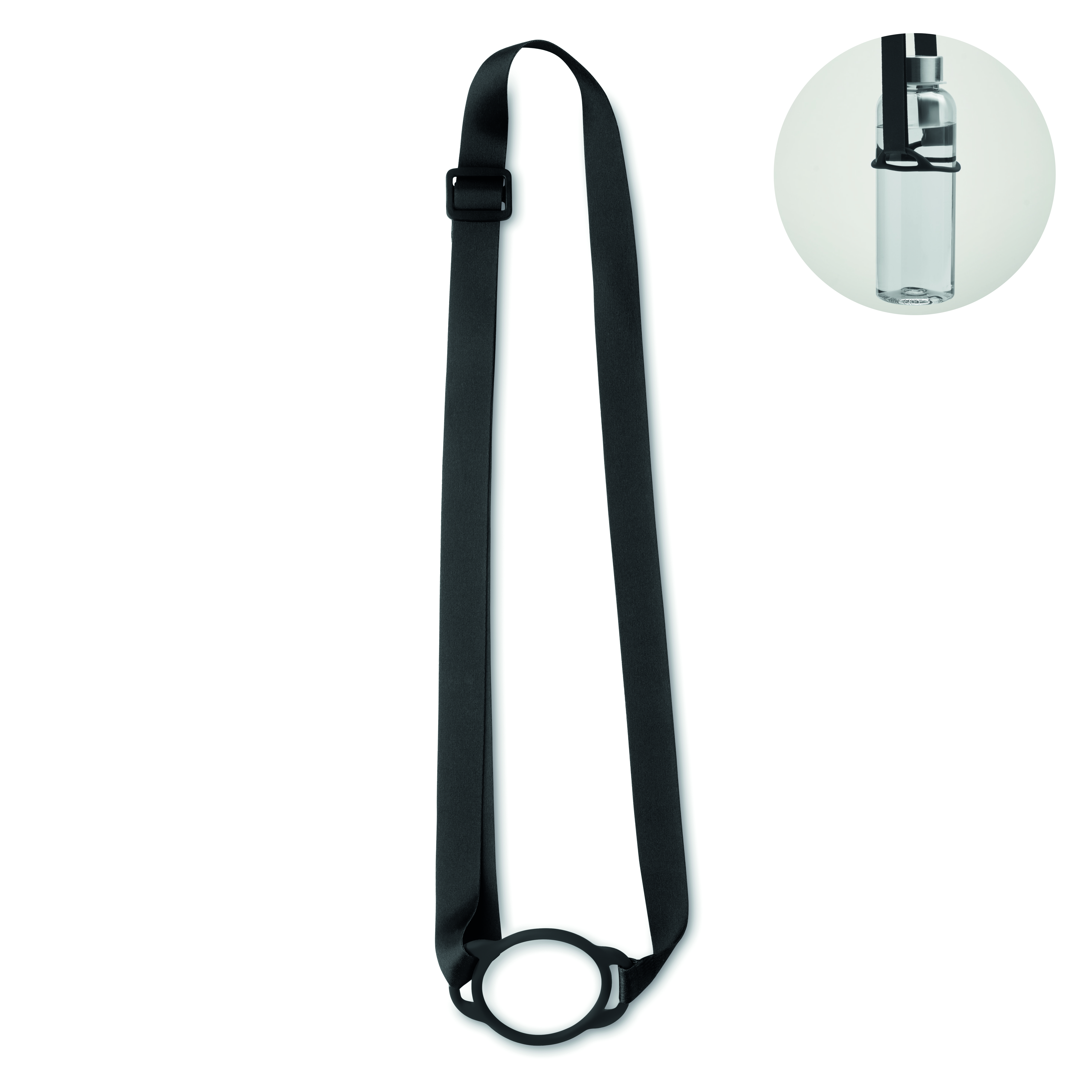 Lanyard porte-gobelet 6 cm en silicone