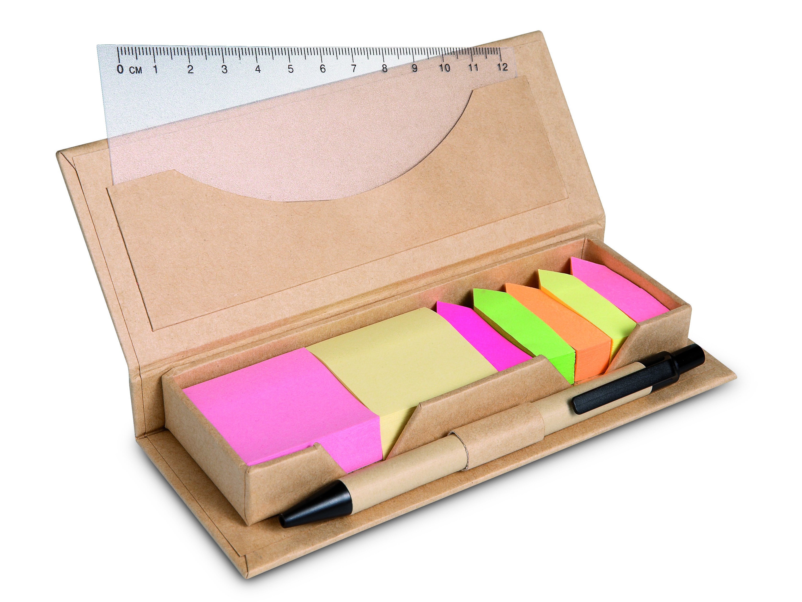 Set de bureau avec boîte cartonnée