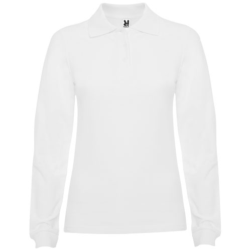 Polo Estrella manches longues en coton - Femme