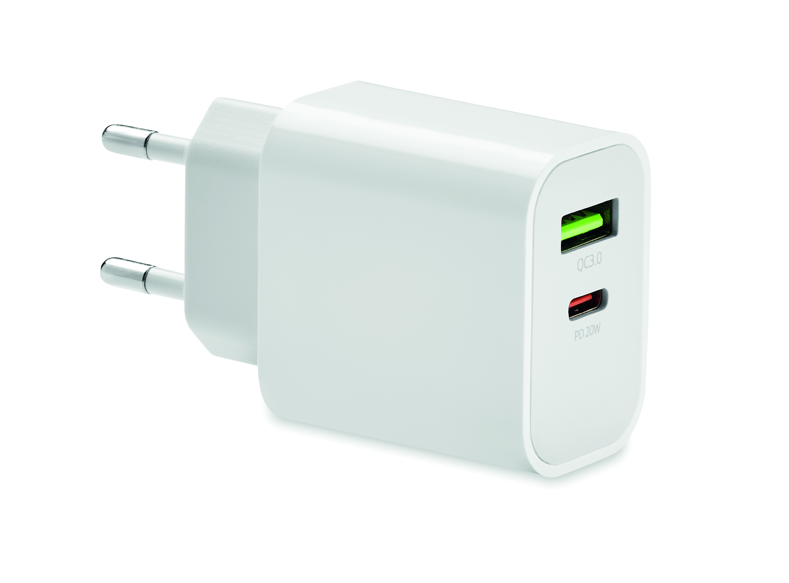 Chargeur secteur 18 W 2 ports prise UE