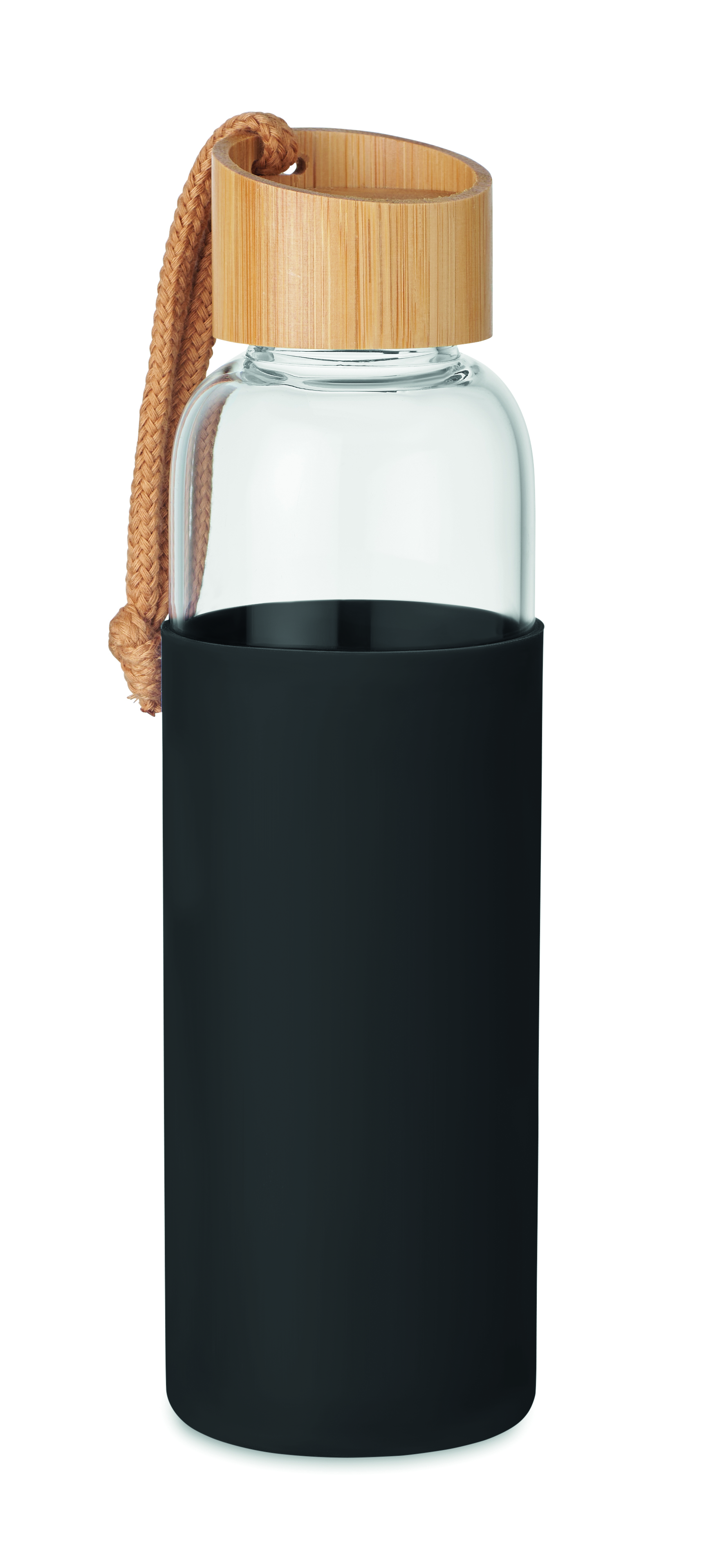 Bouteille 500 ml avec housse silicone en verre