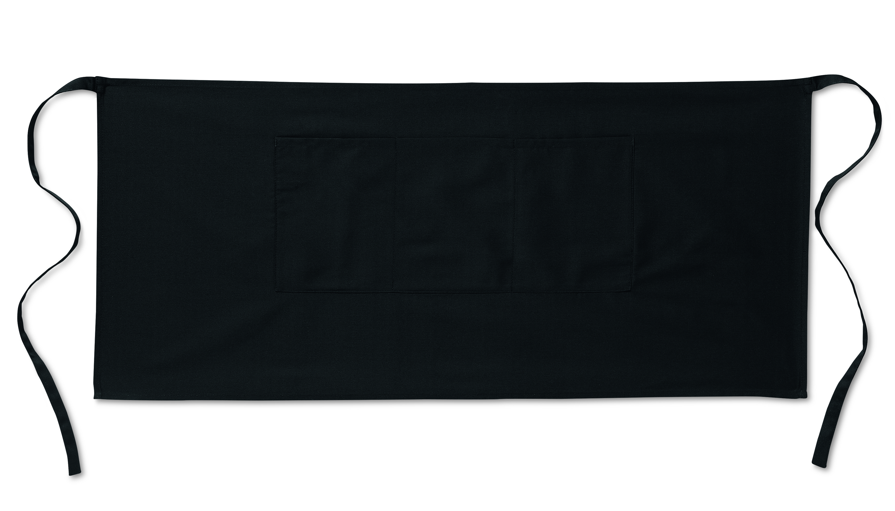 Tablier de cuisine court en polyester - Unisexe