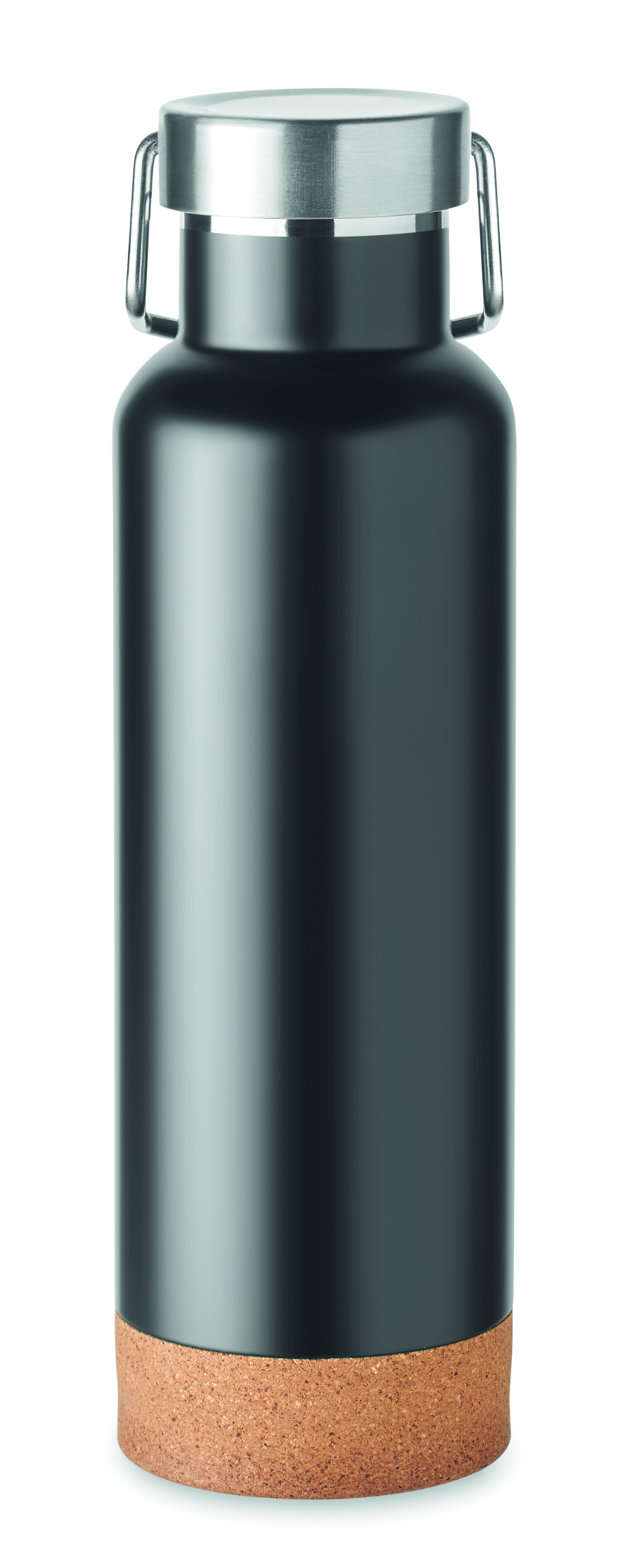 Gourde isotherme 500 ml en inox recyclé et liège