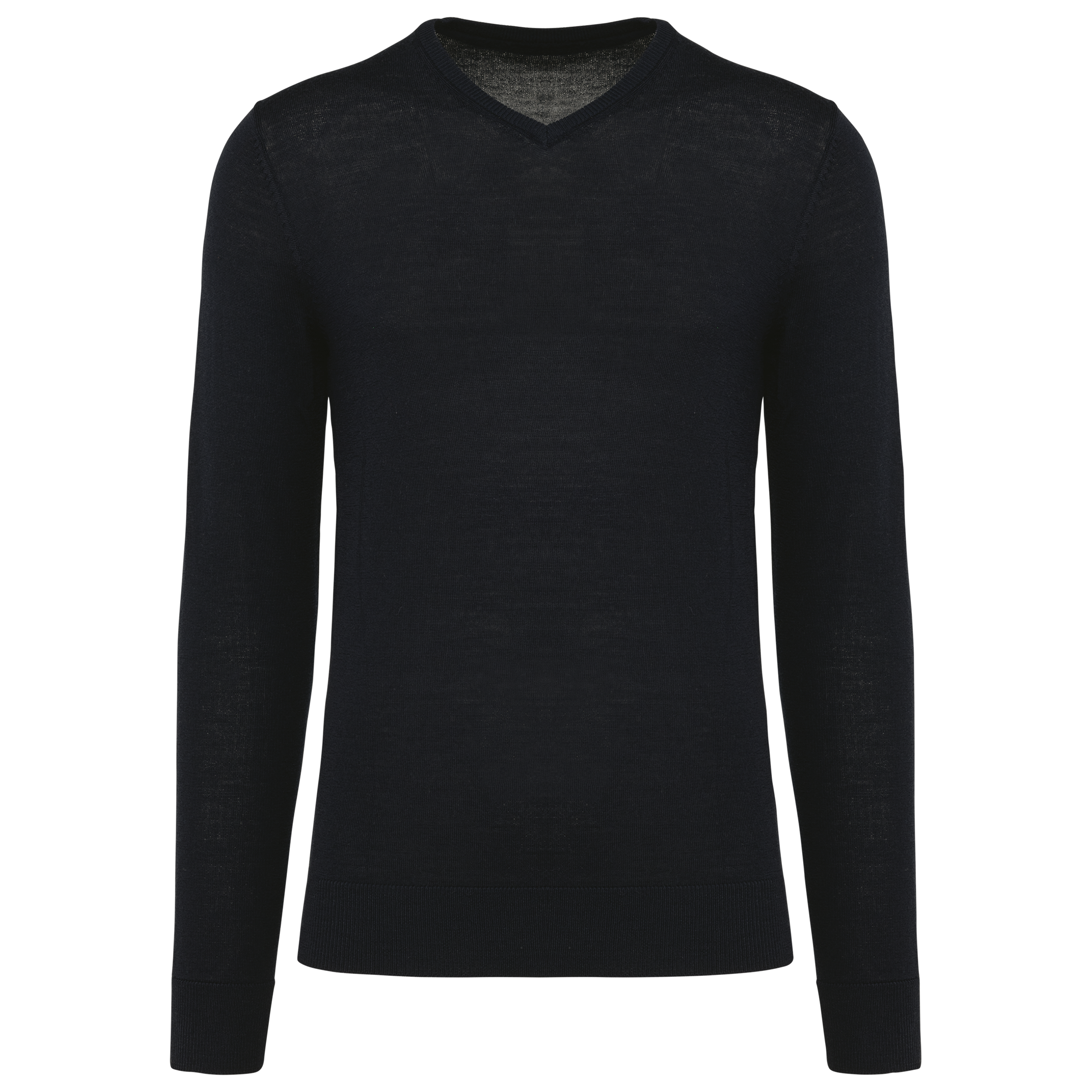 Pull col V Mérinos PK910 en laine - Homme