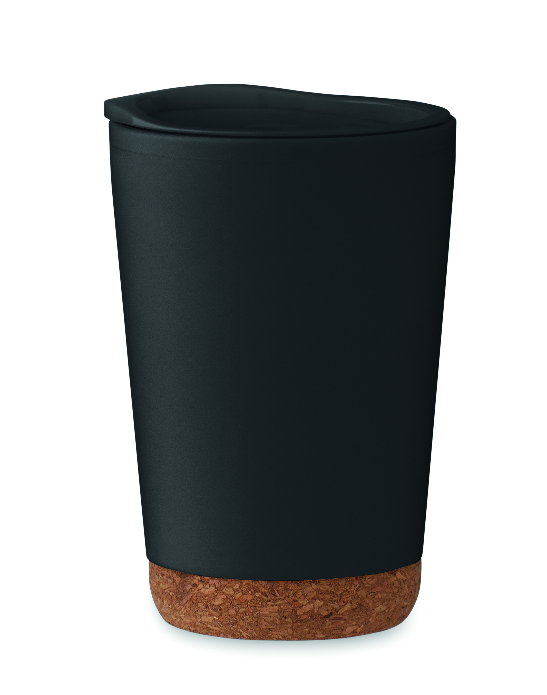 Gobelet 300 ml double paroi base liège en polypropylène