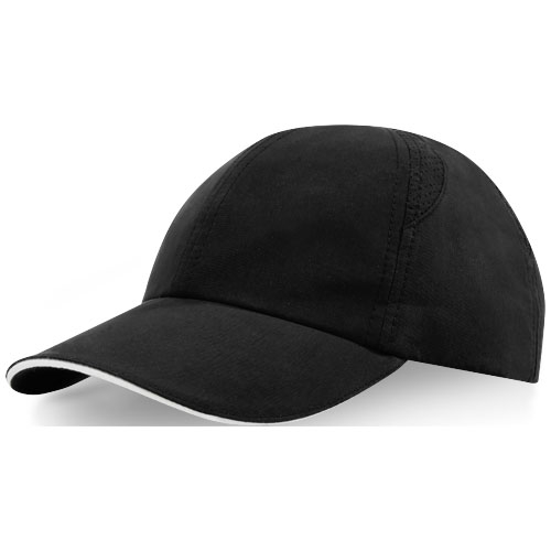 Casquette sandwich 6 panneaux Morion en microfibre recyclée - Unisexe