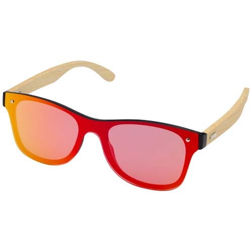 Lunettes de soleil UV400 Tan en bambou