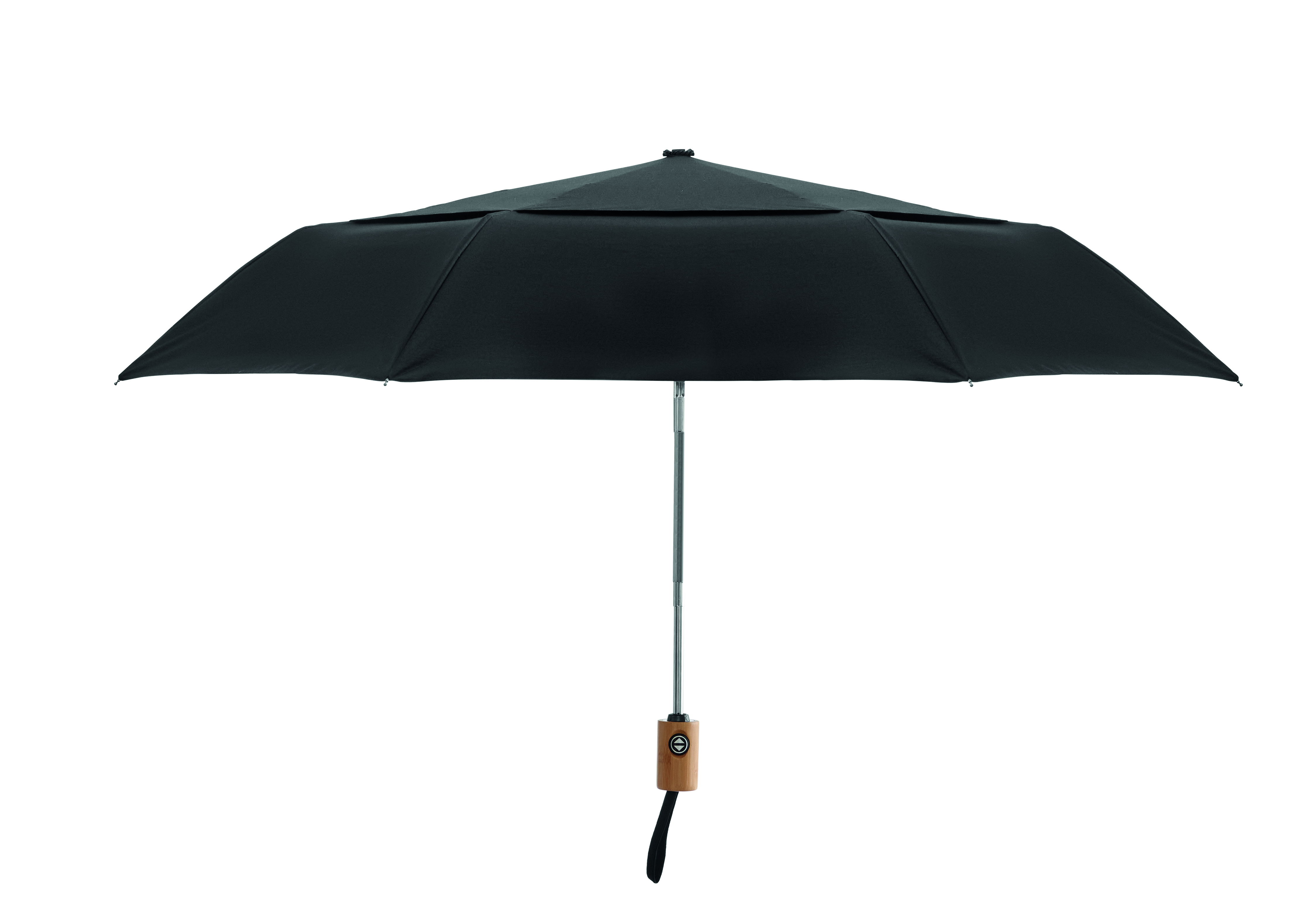 Parapluie tempête pliable 21" en polycoton et bambou