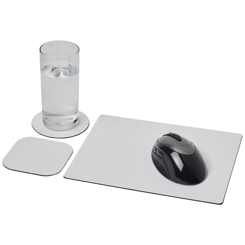 Set tapis de souris et sous-verre Brite-Mat