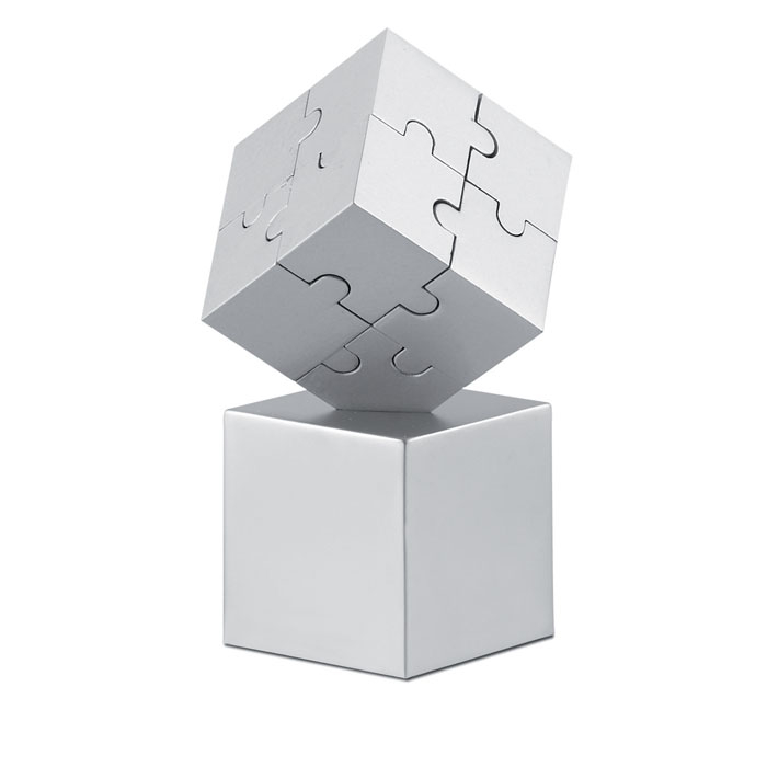Puzzle 3D magnétique en métal