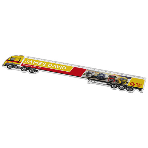 Règle 30 cm Tait forme camion en plastique recyclé