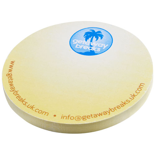 Notes adhésives en forme de cercle Sticky-Mate recyclées