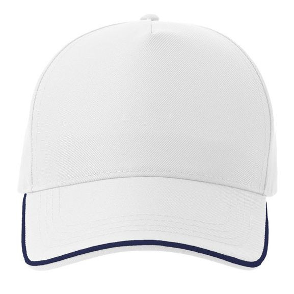 Casquette Five Piping RCFP en polyester recyclé - Unisexe