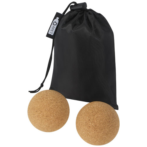 Set de 2 balles de yoga en liège