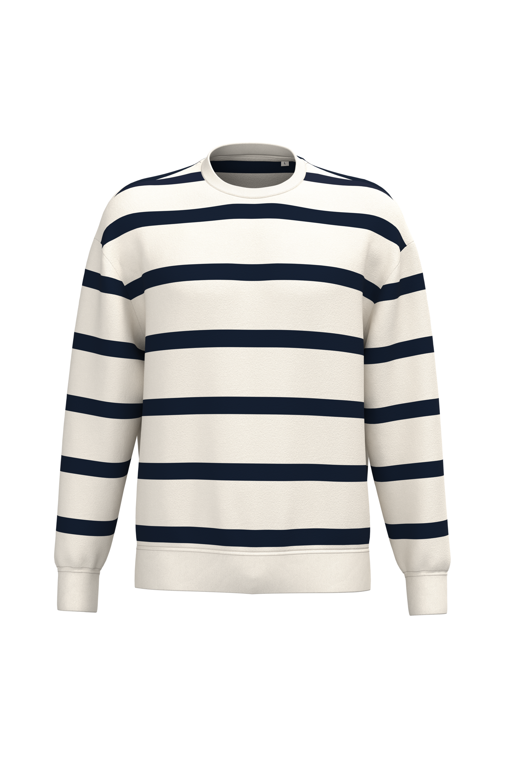 Sweat-shirt col rond NS450 en coton bio - Unisexe