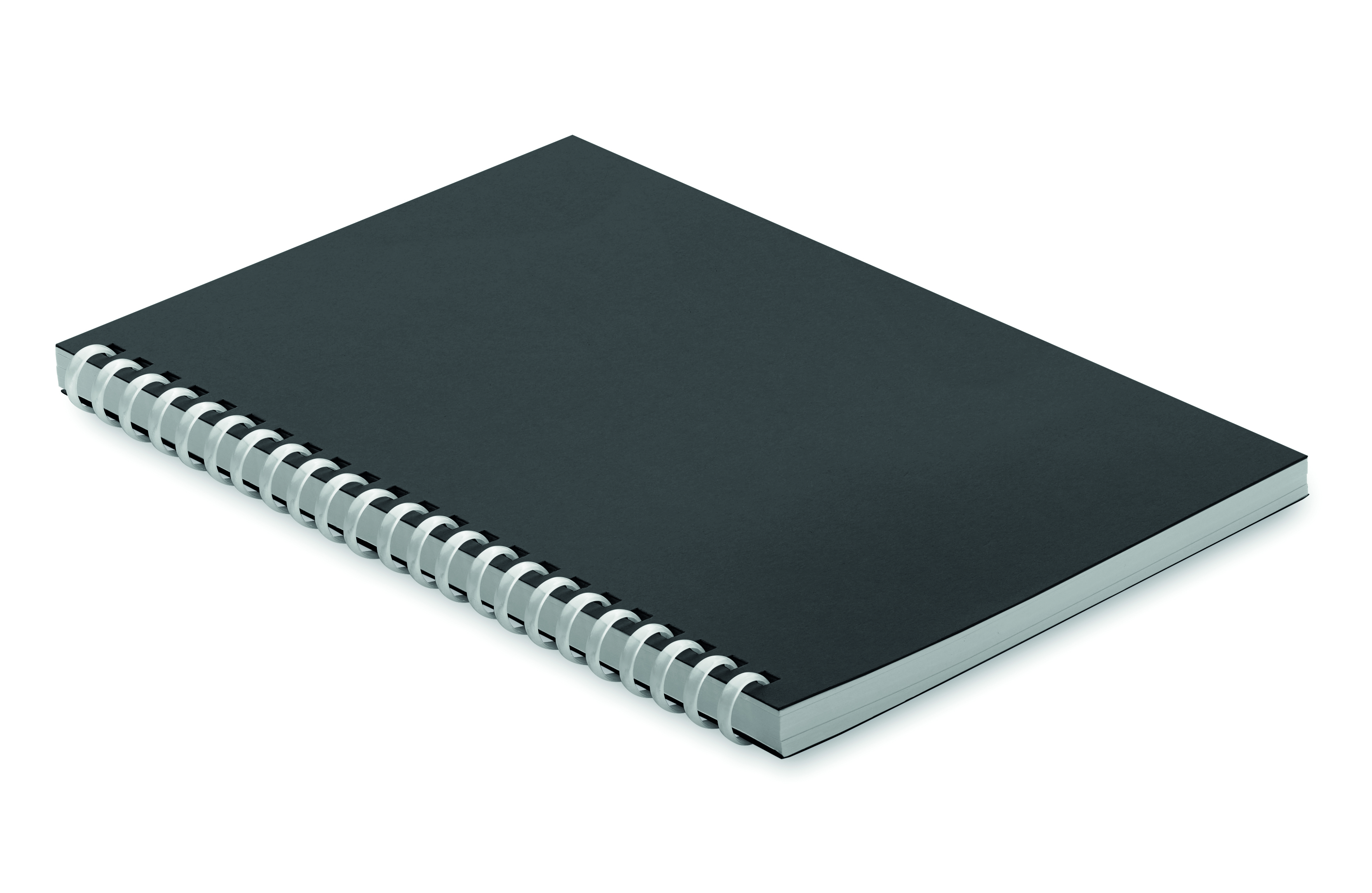 Carnet A5 à spirale en carton recyclé