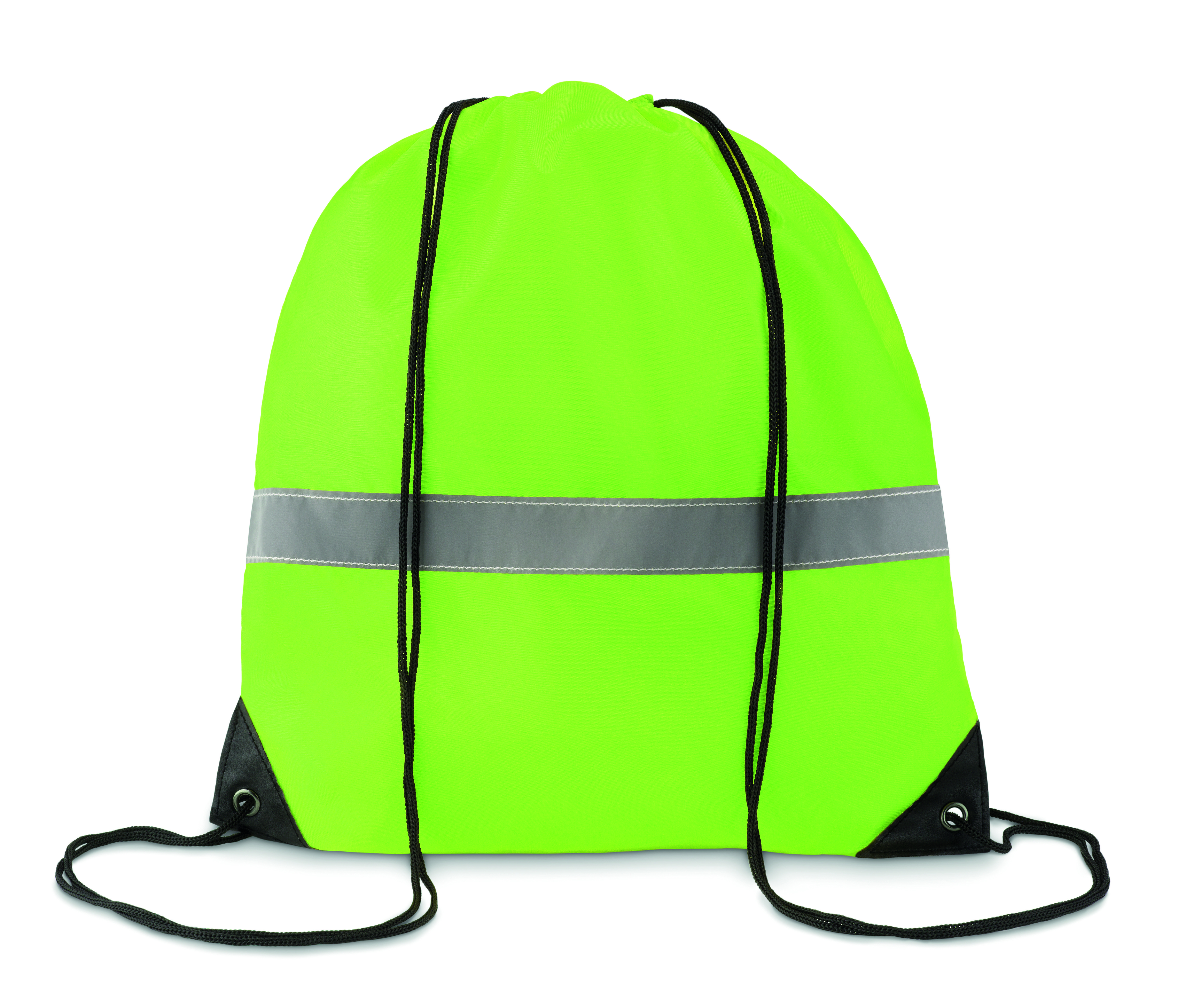 Sac à cordons MO8868 à bandes réfléchissantes