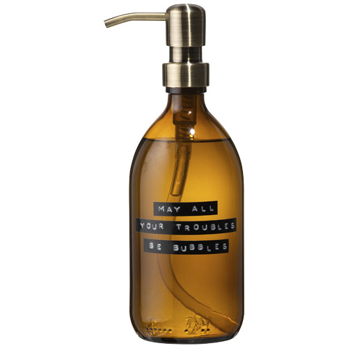 Distributeur de savon 500 ml Bubbles en verre - WELLmark