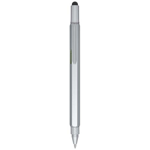 Stylo à bille multifonction en aluminium recyclé