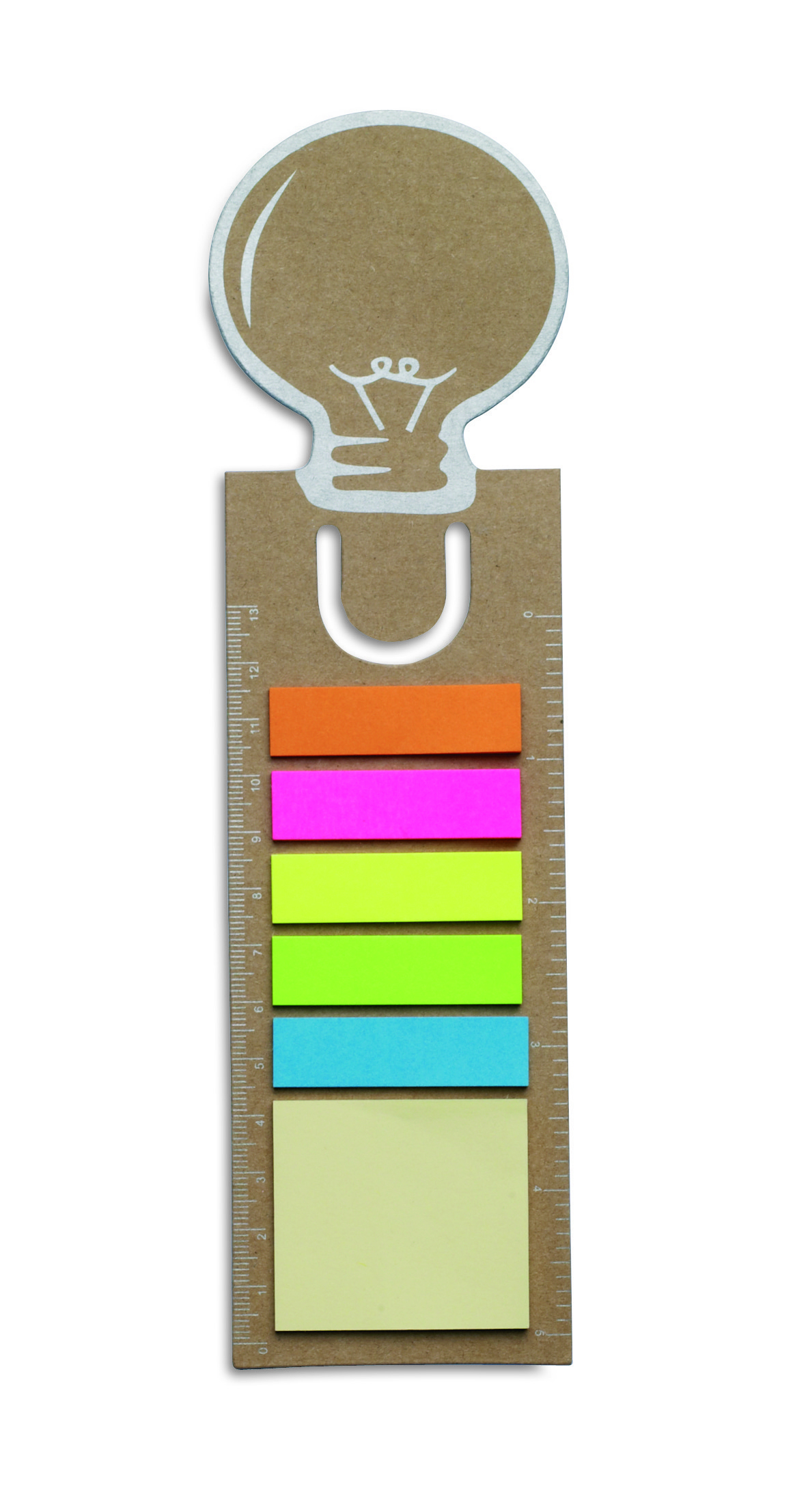 Marque-page avec notes adhésives