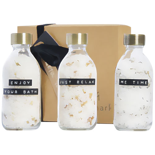 Coffret de sels de bain 3 parfums Just Relax - WELLmark
