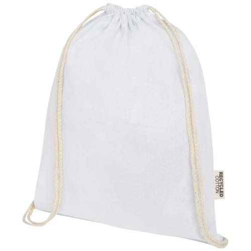 Sac à cordelettes Oregon en coton recyclé