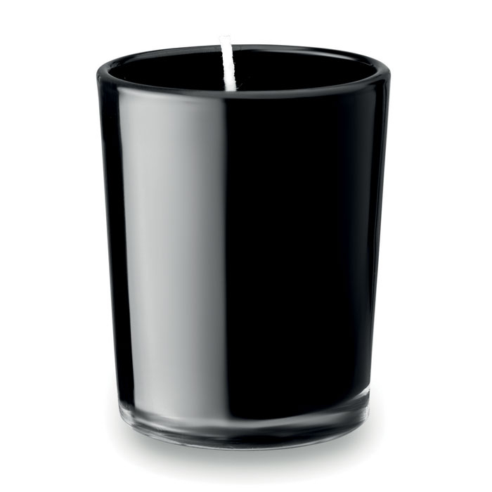 Bougie parfumée 50 g bois de santal en verre coloré