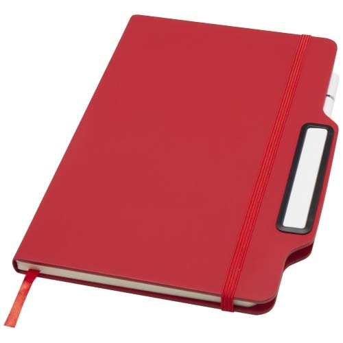 Carnet A5 rigide Nexus avec stylo et crayon