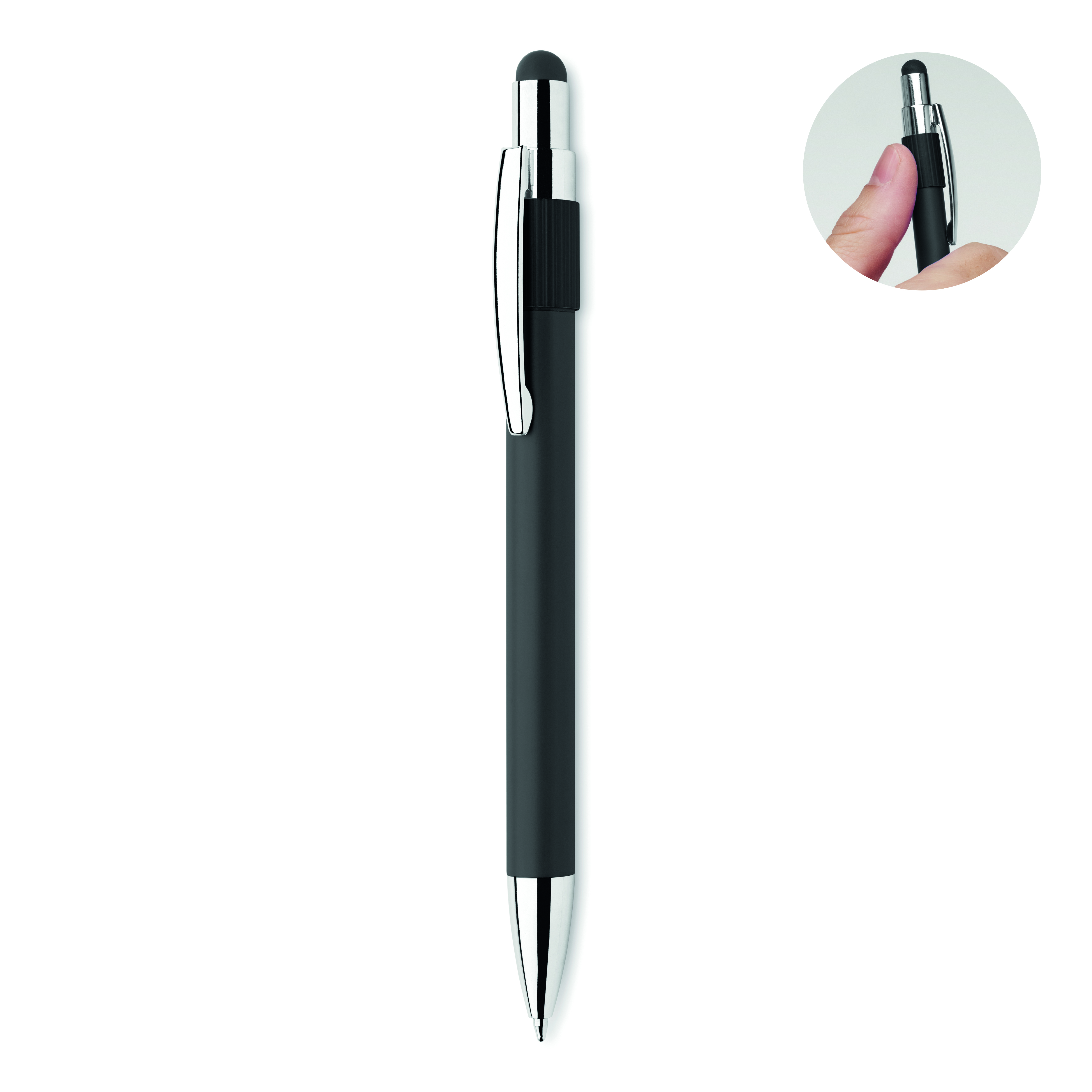 Stylo stylet spinner en aluminium recyclé