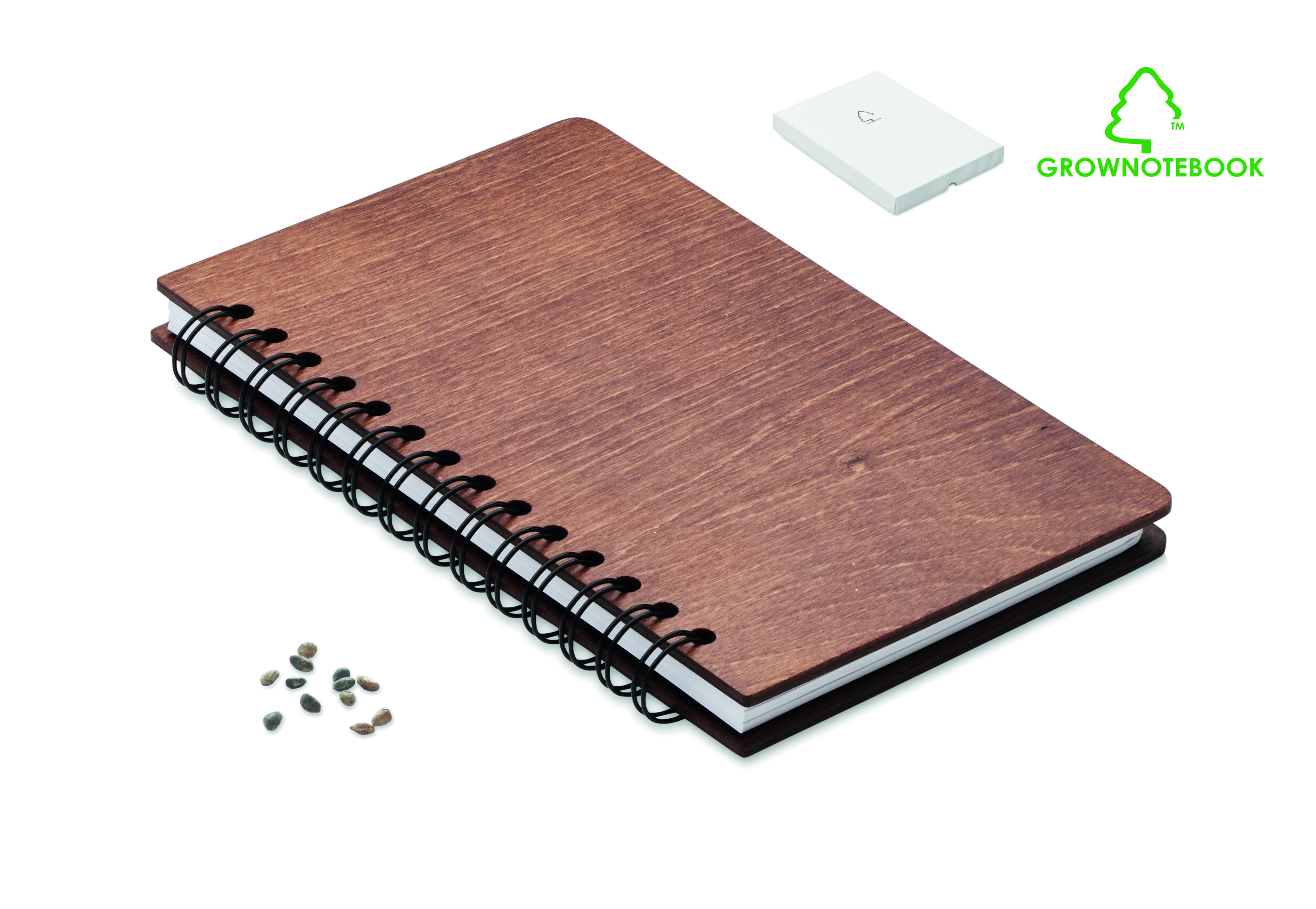 Carnet A5 Growbook à graines de bouleau