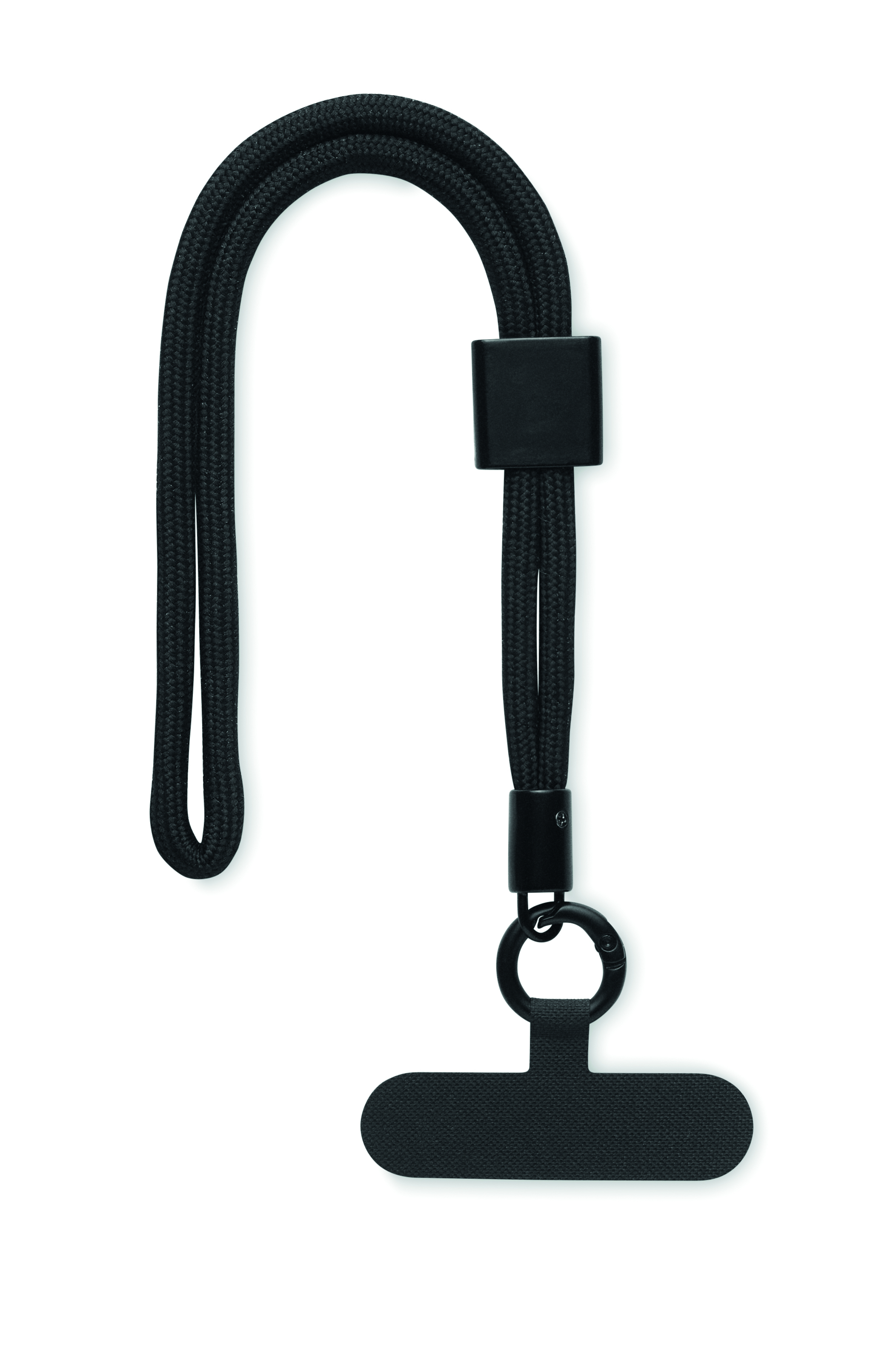 Cordon porte-téléphone réglable en polyester recyclé