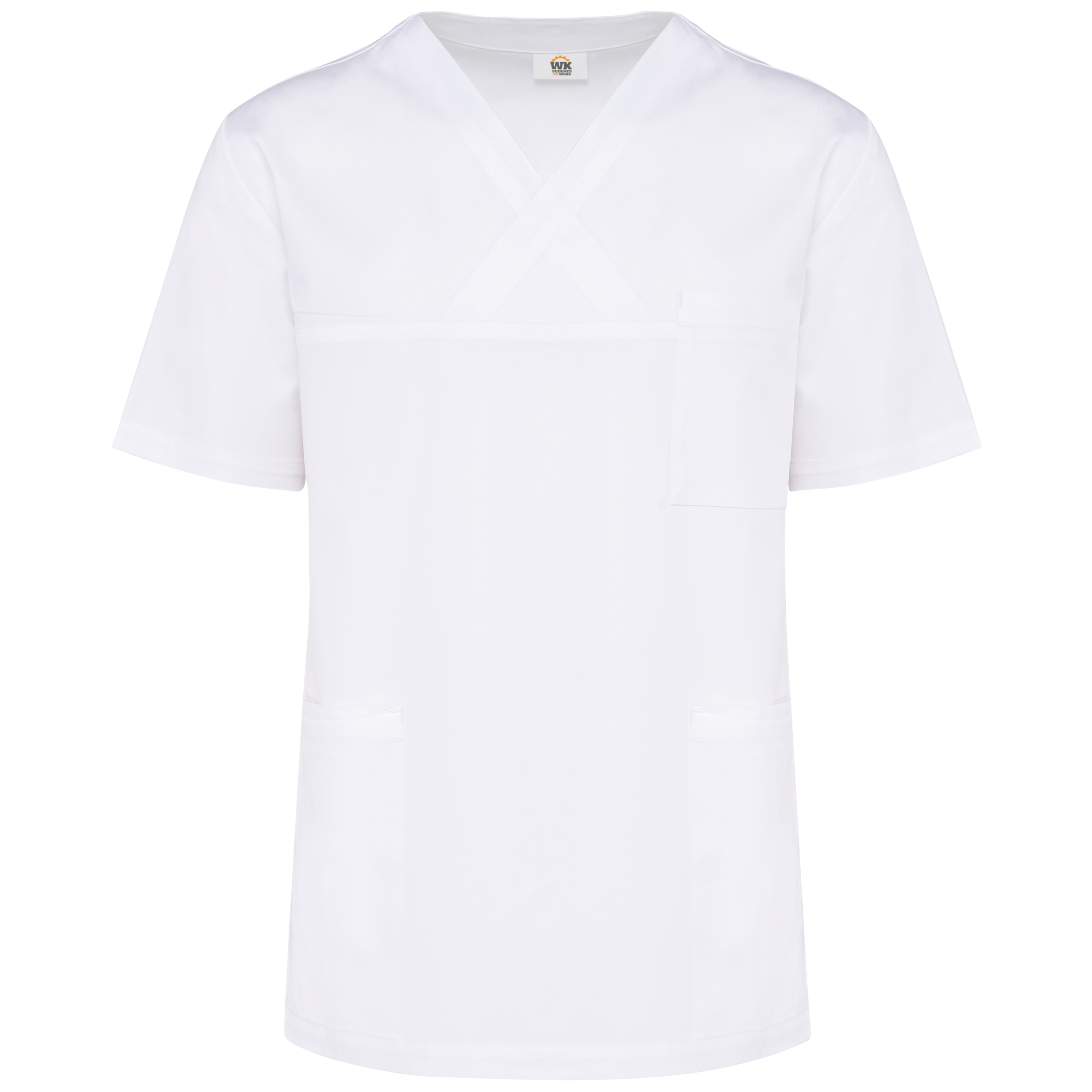Tunique WK504 en coton - Unisexe