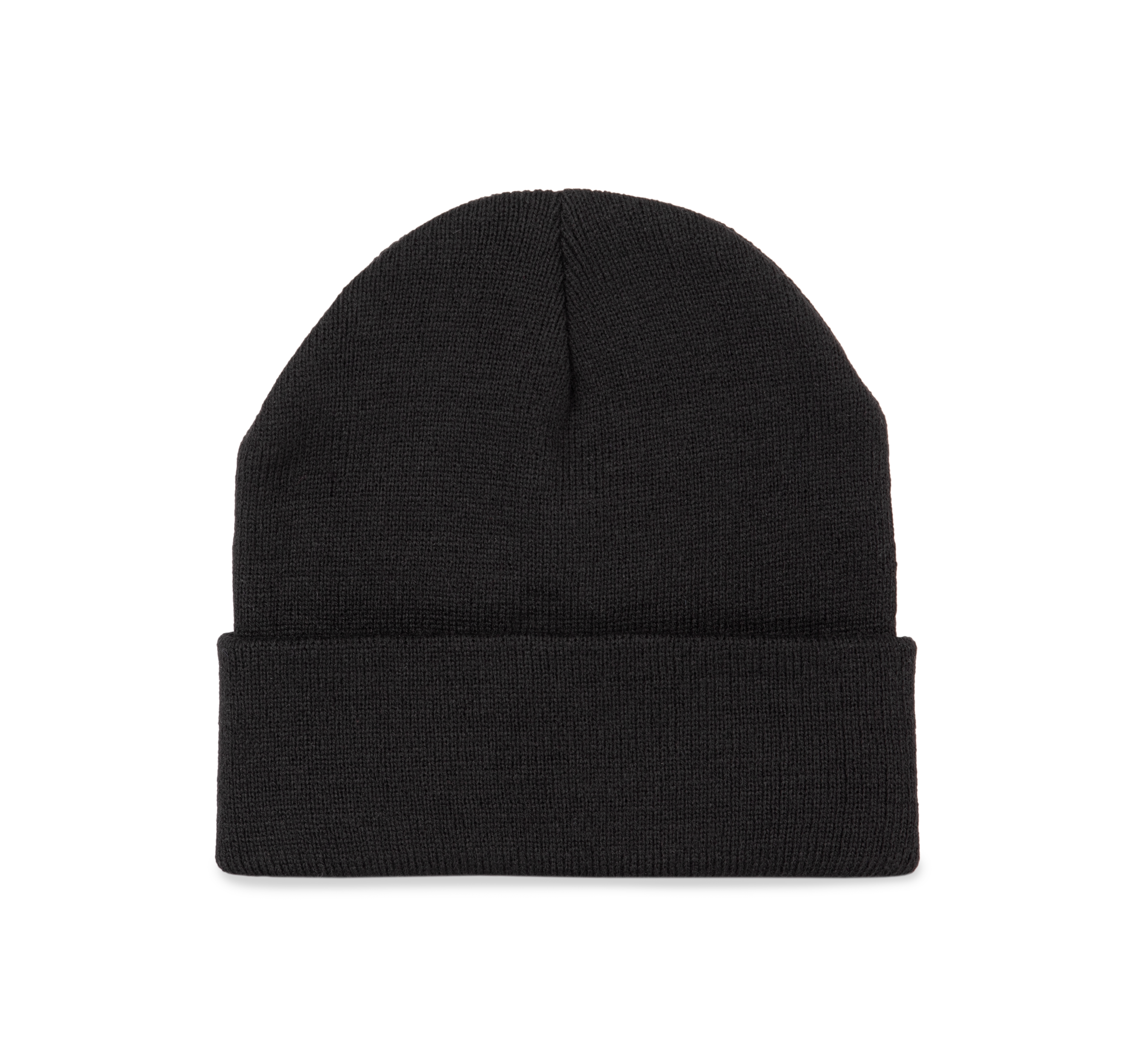 Bonnet recyclé avec revers tricoté