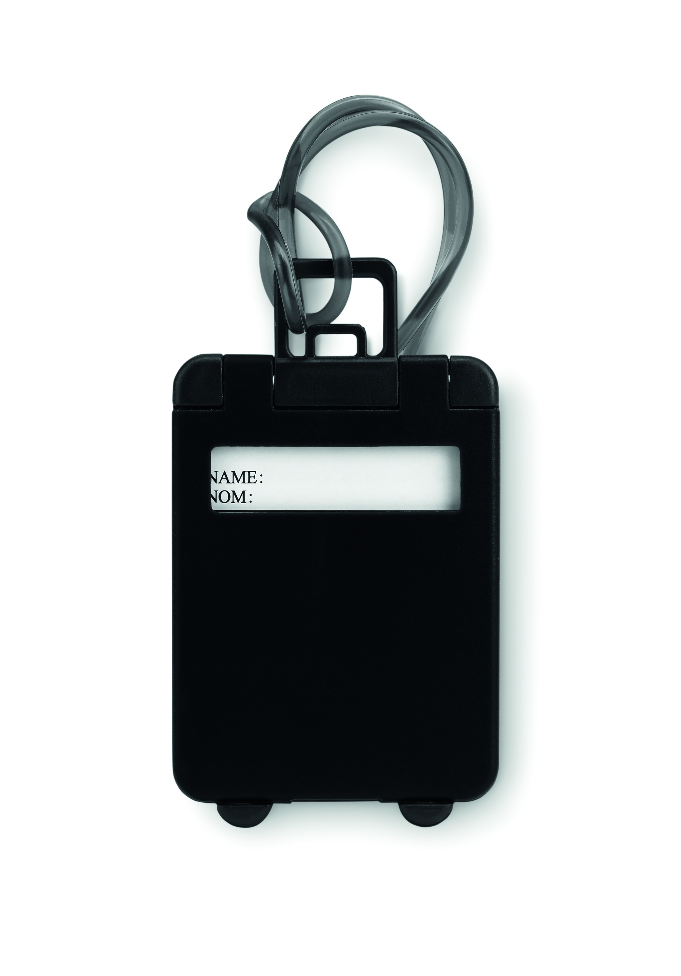 Étiquette de bagage MO8718 en plastique