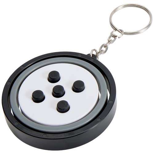 Porte-clés gyroscope en plastique recyclé