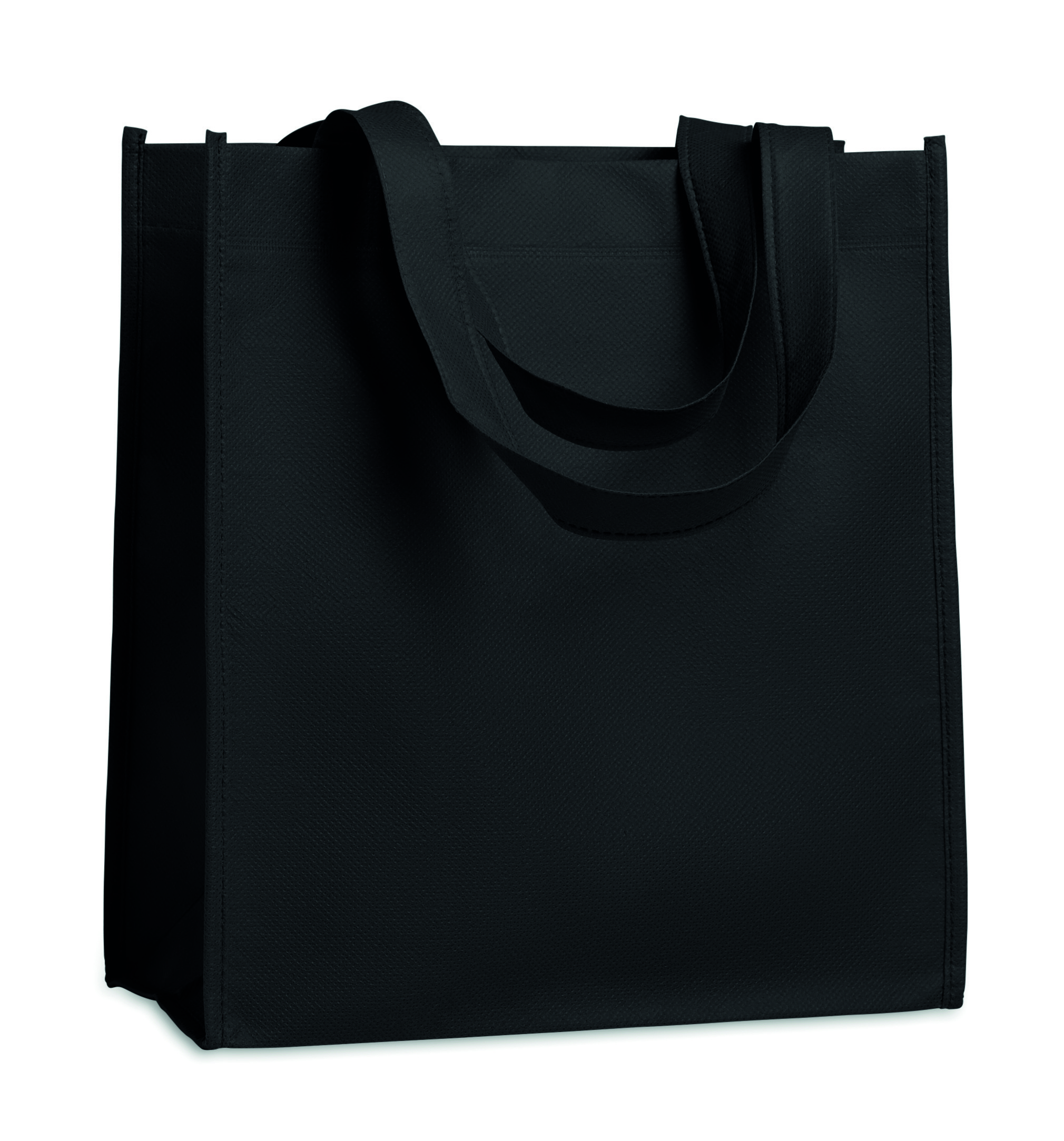 Sac shopping MO8959 à soufflet 80 g/m² en non-tissé