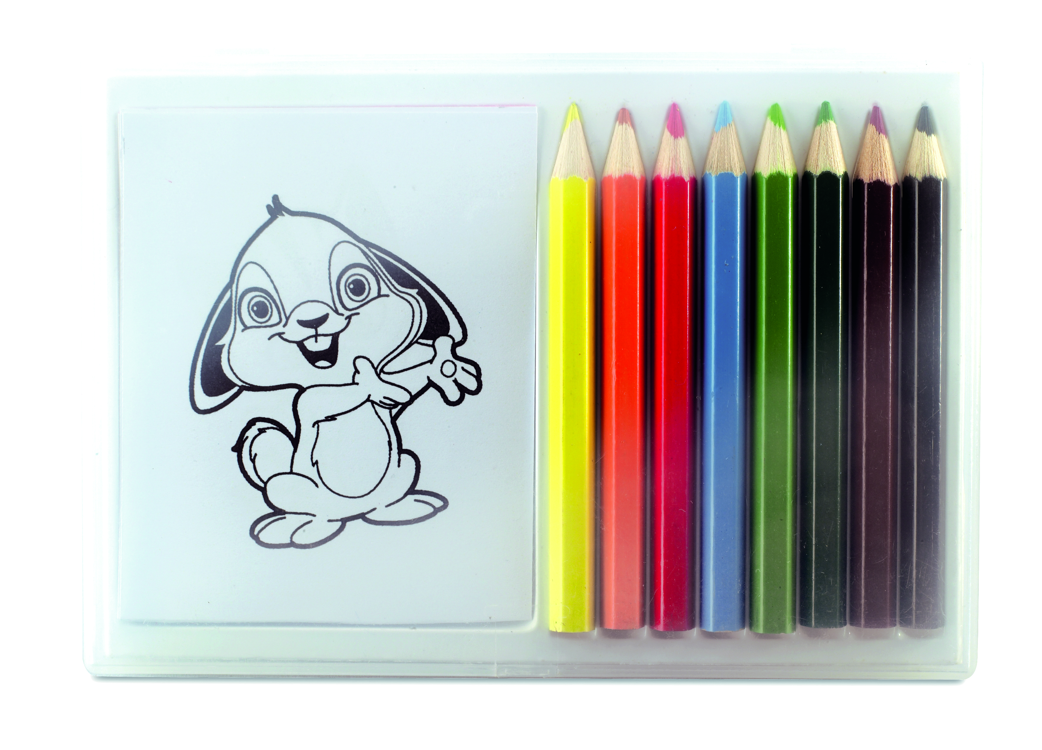 Set de crayons de couleur en bois