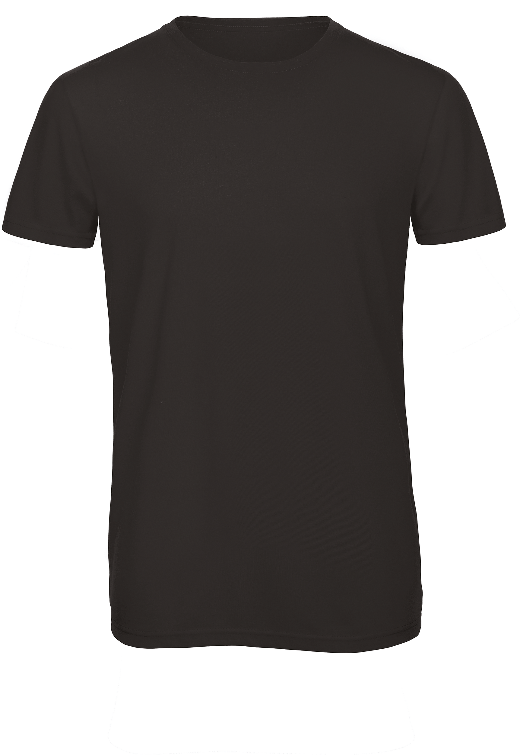 T-shirt Triblend col rond en polycoton - Homme