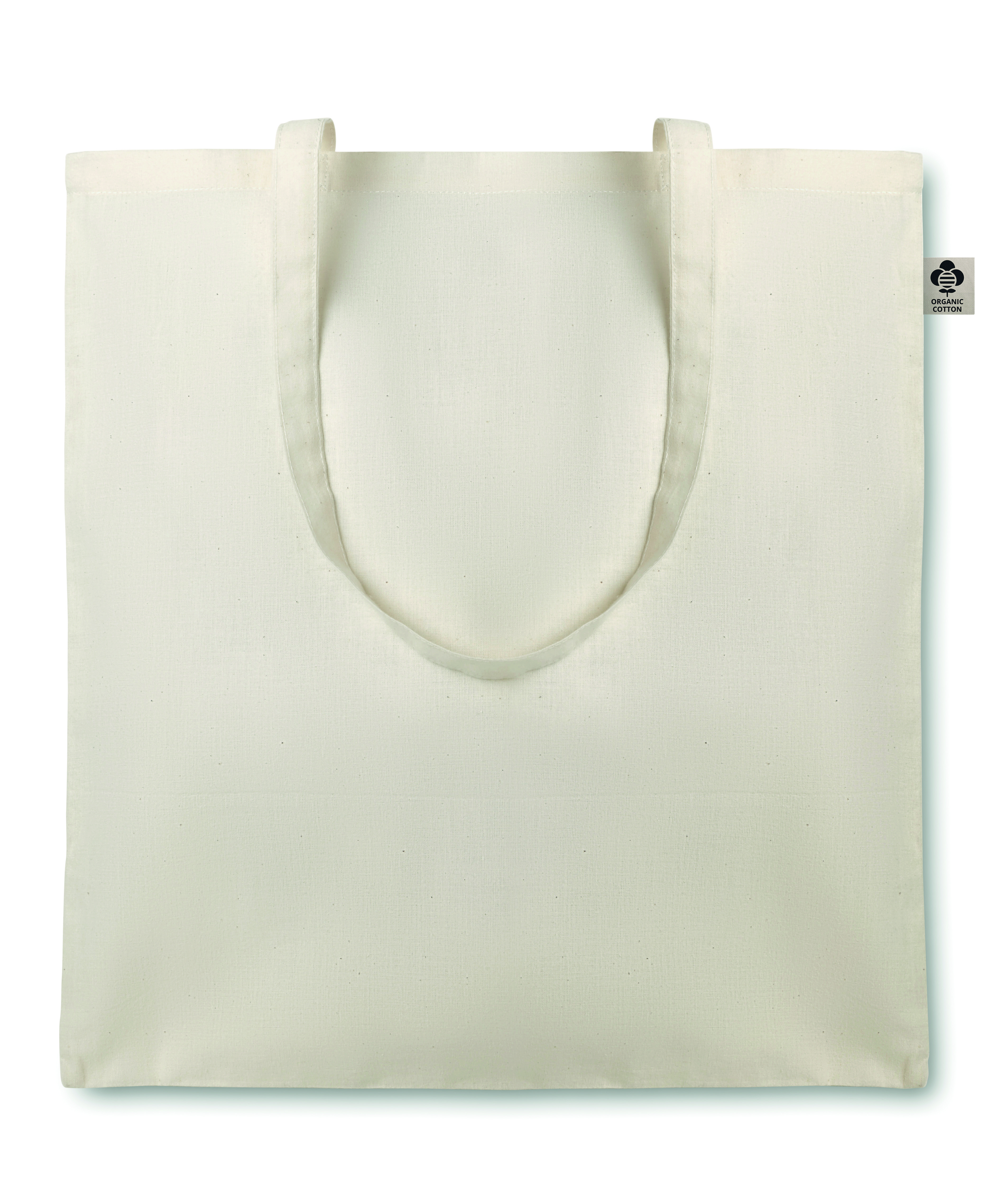Sac shopping MO8973 anses longues 105 g/m² en coton bio