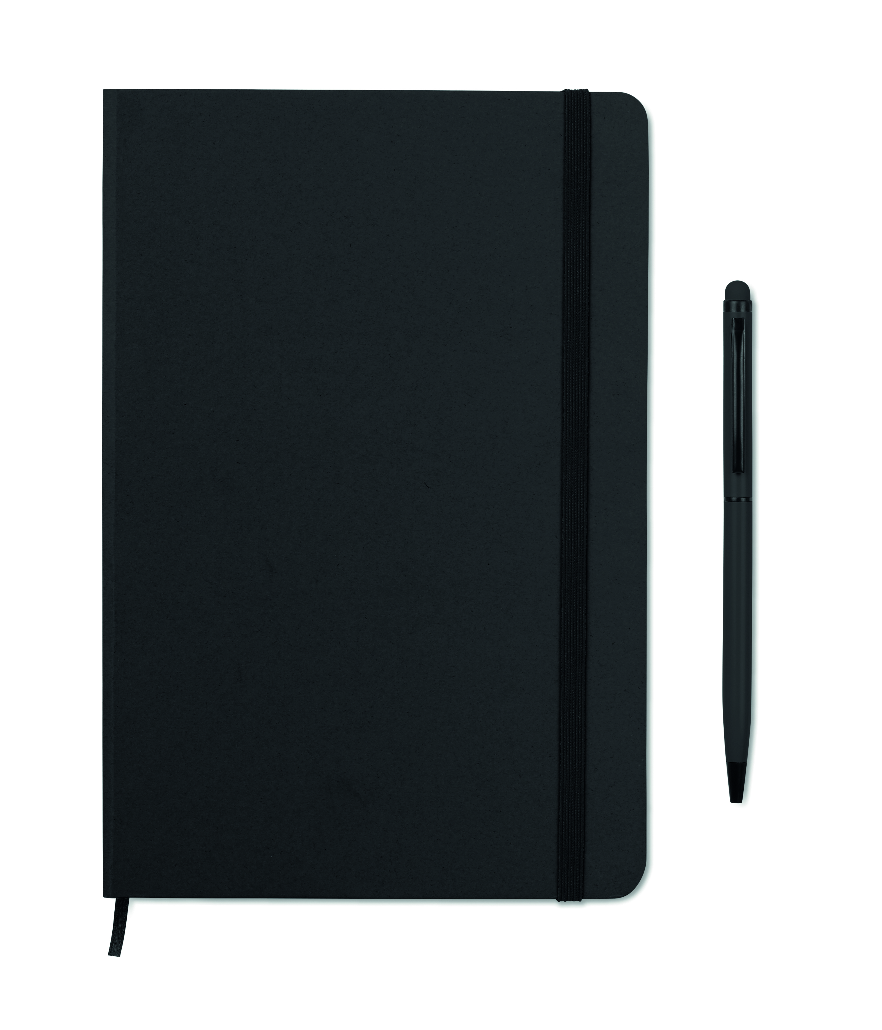 Carnet A5 rigide avec stylo stylet assorti