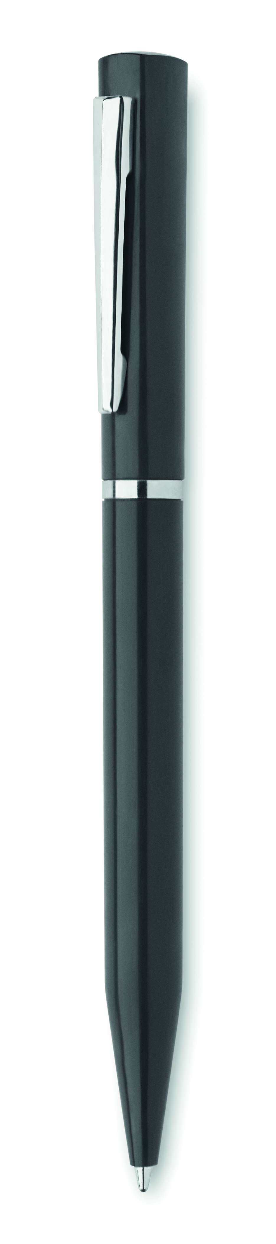 Stylo à bille twist encre bleue en paille de blé et ABS