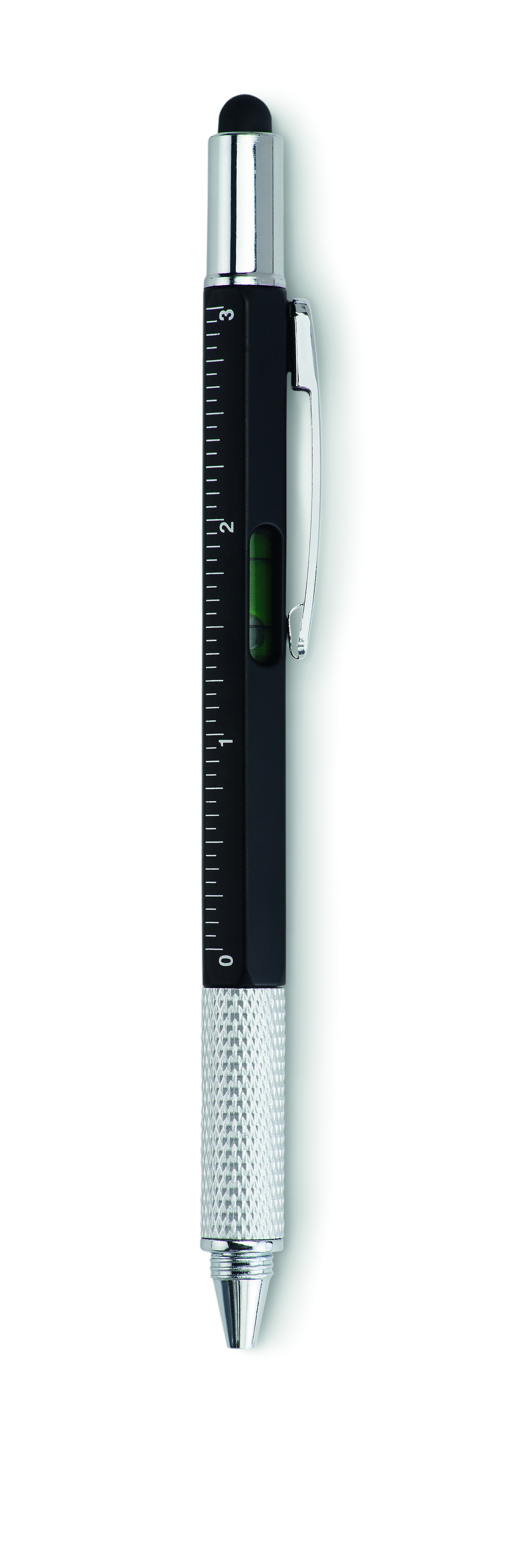 Stylo stylet multifonction à niveau