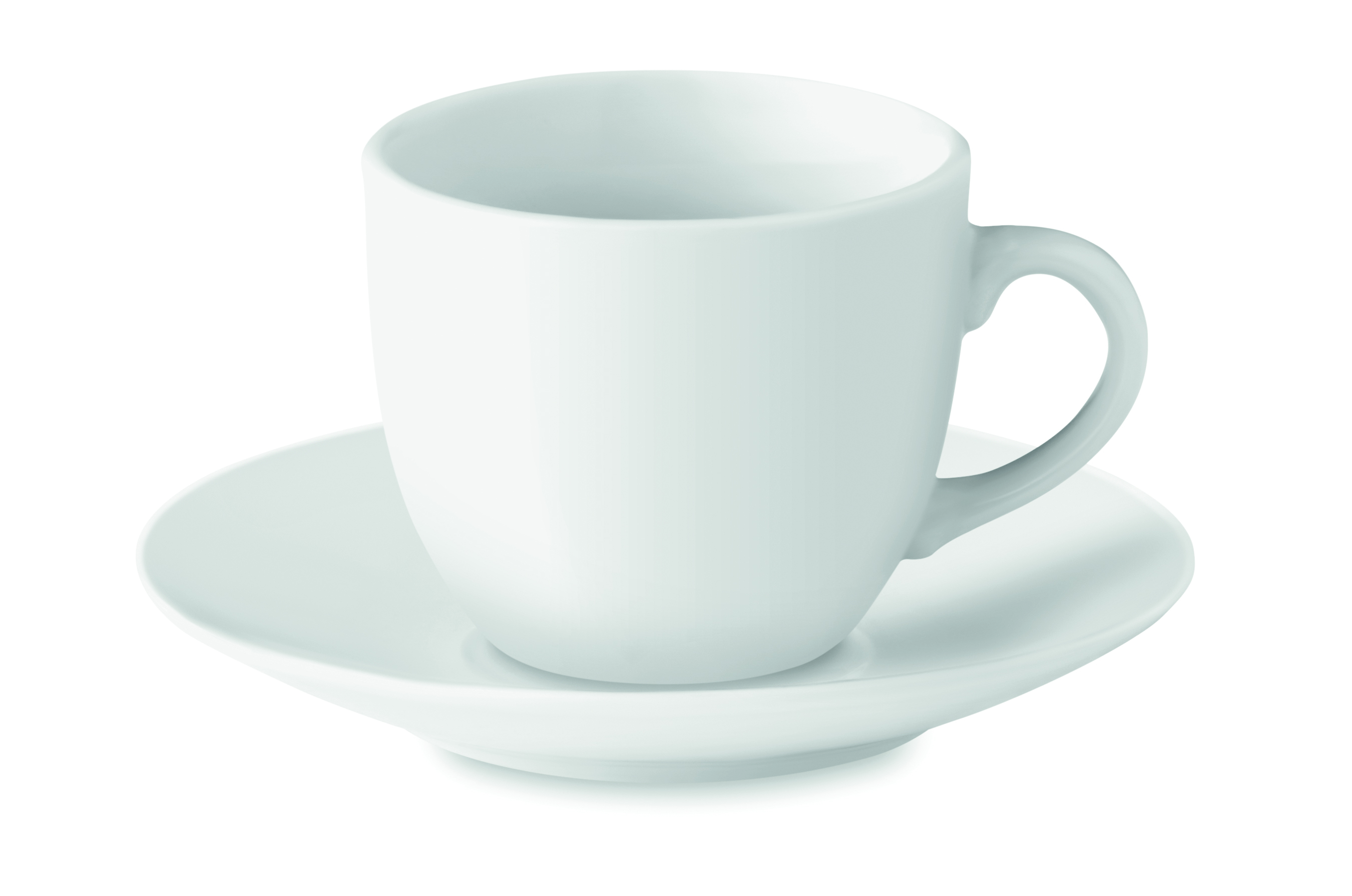Tasse à expresso 80 ml avec sous-tasse en porcelaine